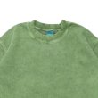 画像3: Good On（グッドオン）Rough Crew Sweat（ラフクルースウェット）"Pigment Dye"/Dk.Green（ダークグリーン） (3)