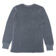 画像2: Good On（グッドオン）Long Sleeve Thermal Tee（ロングスリーブサーマルTシャツ）"Pigment Dye"/Navy（ネイビー） (2)