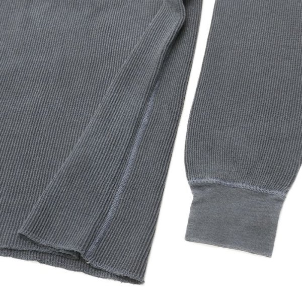 画像5: Good On(グッドオン)Long Sleeve Thermal Tee(ロングスリーブサーマルTシャツ)"Pigment Dye" / Navy(ネイビー) (5)