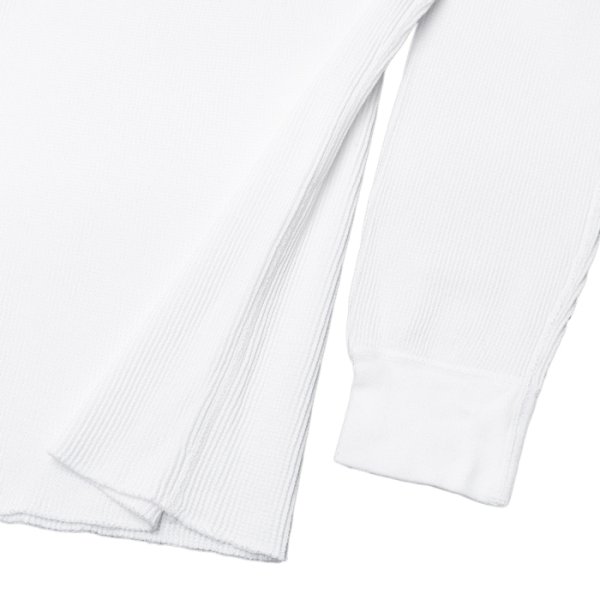 画像5: Good On（グッドオン）Long Sleeve Thermal Tee（ロングスリーブサーマルTシャツ）"Washed" / White（ホワイト） (5)