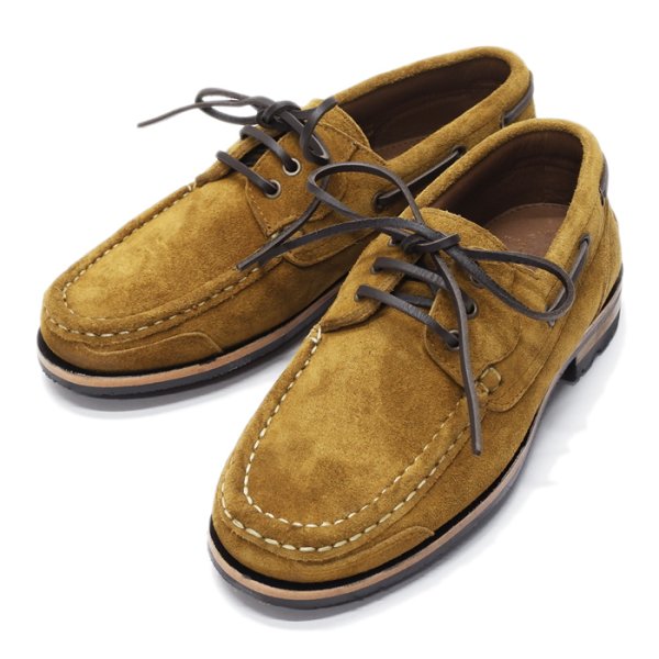 画像2: YUKETEN(ユケテン)Mario Boat Shoe(マリオボートシューズ)"With Vibram Tuscany" / Marraca Suede(マラッカスエード) (2)