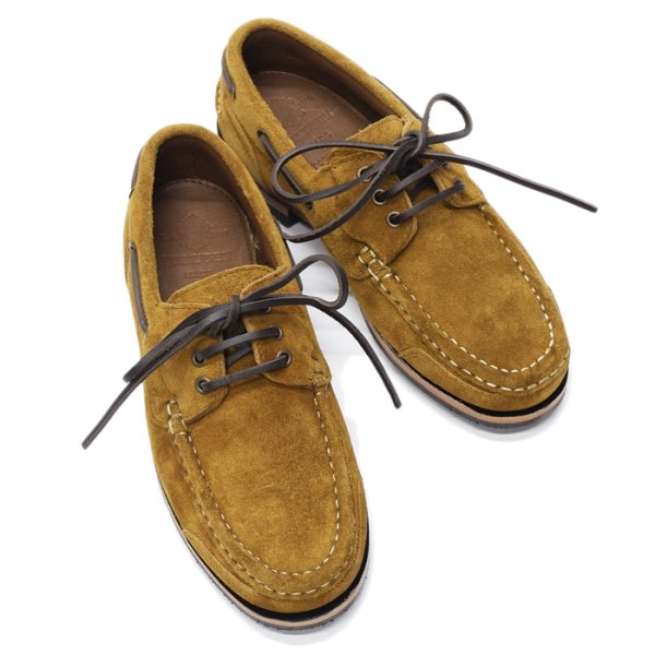 画像3: YUKETEN(ユケテン)Mario Boat Shoe(マリオボートシューズ)"With Vibram Tuscany" / Marraca Suede(マラッカスエード) (3)