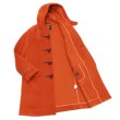 画像7: INVERTERE（インバーティア）LONG LENGTH DUFFLE COAT（ロングレングスダッフルコート）Joshua Ellis/Orange（オレンジ） (7)