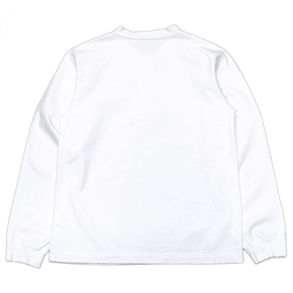 画像3: Good On(グッドオン)Long Sleeve Heavy Henley Neck Tee(ロングスリーブヘビーヘンリーネックTシャツ)"Washed"・"Pigment Dye" / White(ホワイト)・Slate(スレート) (3)