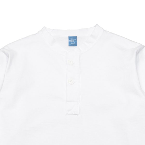 画像6: Good On(グッドオン)Long Sleeve Heavy Henley Neck Tee(ロングスリーブヘビーヘンリーネックTシャツ)"Washed"・"Pigment Dye" / White(ホワイト)・Slate(スレート) (6)