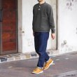 画像13: Good On（グッドオン）Long Sleeve Heavy Henley Neck Tee（ロングスリーブヘビーヘンリーネックTシャツ）"Pigment Dye"/Natural（ナチュラル）・Black（ブラック） (13)