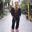 画像11: Y'2 LEATHER（ワイツーレザー）OIL SOFT HORSE&MOUTON DOWN VEST（オイルソフトホース&ムートンダウンベスト）/Olive×Camel+Yellow Mouton（オリーブ×キャメル+イエロームートン） (11)