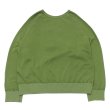 画像2: Mixta（ミクスタ）Print Raglan Crew Sweat（プリント付きラグランクルースウェット）"CALIFORNIA 3D"/Green Tea（グリーンティー）※Lサイズのみ (2)