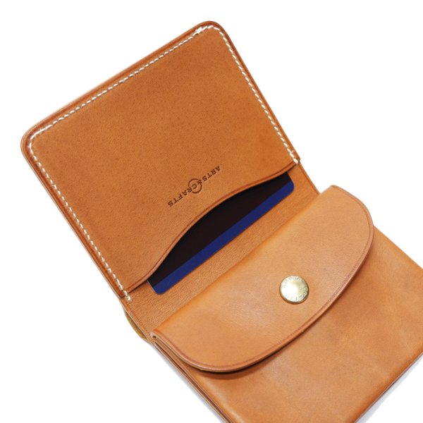 画像6: ARTS&CRAFTS(アーツアンドクラフツ)BILLFOLD WALLET(ビルフォールドウォレット)ELBAMATT ACC/Tan(タン) (6)