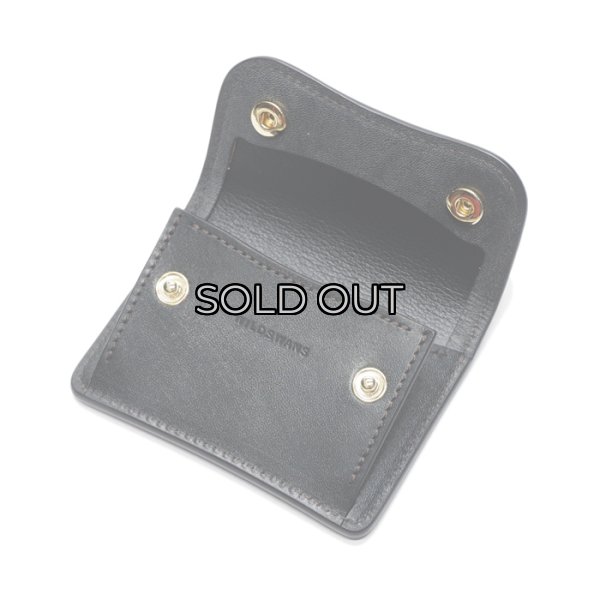 画像5: WILD SWANS（ワイルドスワンズ）TONGUE（タング）マルチコインケース"フルグレインブライドル"/Black（ブラック） (5)