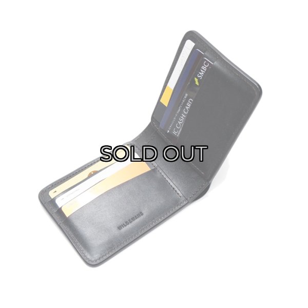 画像5: WILD SWANS（ワイルドスワンズ）WINGS（ウイングス）2つ折りウォレットコインケース無し"フルグレインブライドル"/Black（ブラック） (5)