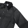 画像6: Barbour（バブァー）SPEY JACKET（スペイジャケット）"Wax Cotton" / Black（ブラック） (6)
