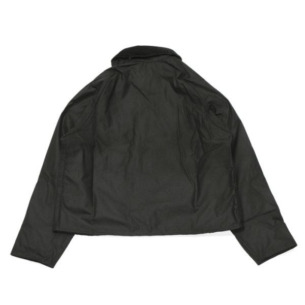 画像2: Barbour(バブァー)SPEY JACKET(スペイジャケット)"Wax Cotton" / Black(ブラック) (2)