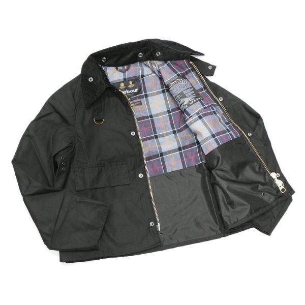 画像11: Barbour(バブァー)SPEY JACKET(スペイジャケット)"Wax Cotton" / Black(ブラック) (11)