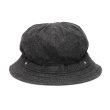 画像2: DECHO（デコー）STANDARD KOME HAT（スタンダードコメハット）10oz DENIM/Black（ブラック） (2)