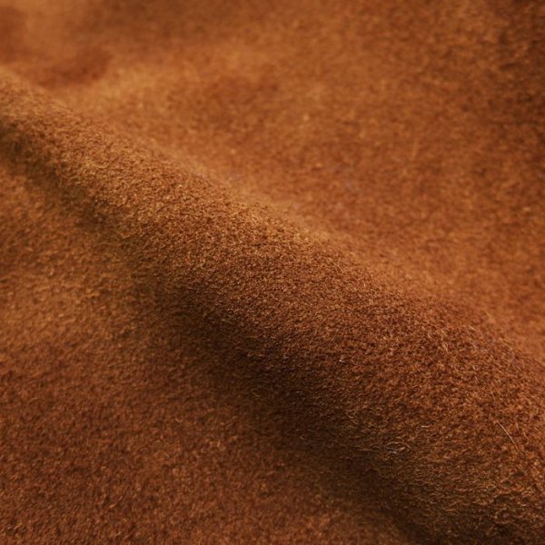 画像10: 【PointUp10%11/10迄】Y'2 LEATHER(ワイツーレザー)STEER SUEDE LUNCH COAT(ステアスエードランチコート)/Camel(キャメル) (10)