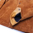 画像6: Y'2 LEATHER（ワイツーレザー）STEER SUEDE LUNCH COAT（ステアスエードランチコート）/Camel（キャメル） (6)