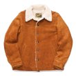 画像1: Y'2 LEATHER（ワイツーレザー）STEER SUEDE LUNCH COAT（ステアスエードランチコート）/Camel（キャメル） (1)