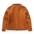 画像2: Y'2 LEATHER（ワイツーレザー）STEER SUEDE LUNCH COAT（ステアスエードランチコート）/Camel（キャメル） (2)