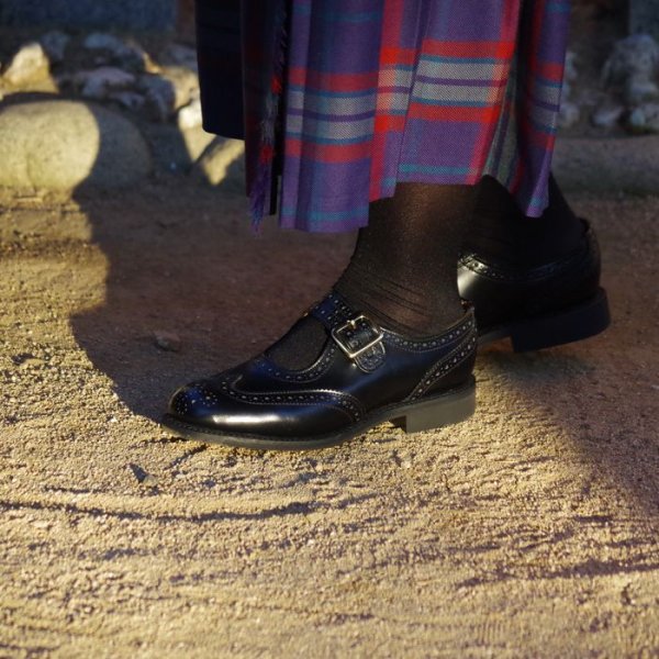 画像8: SANDERS(サンダース)Female Punched Sandal(レディース パンチドサンダル)/Black(ブラック) (8)