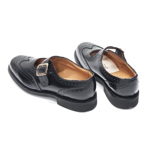 画像5: SANDERS(サンダース)Female Punched Sandal(レディース パンチドサンダル)/Black(ブラック) (5)