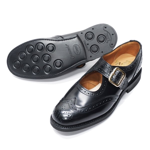 画像3: SANDERS(サンダース)Female Punched Sandal(レディース パンチドサンダル)/Black(ブラック) (3)