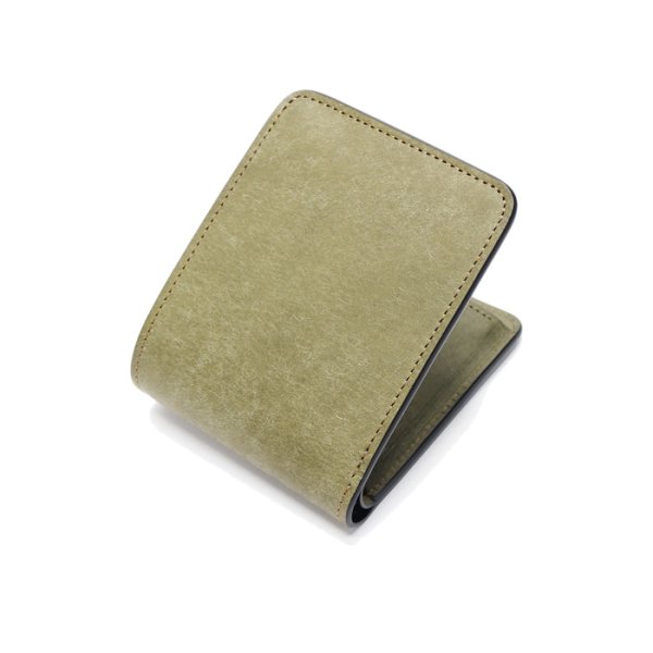 画像2: WILD SWANS(ワイルドスワンズ)GROUNDER(グラウンダー)2つ折りウォレット"プエブロ"/Grigio(グリージオ) (2)