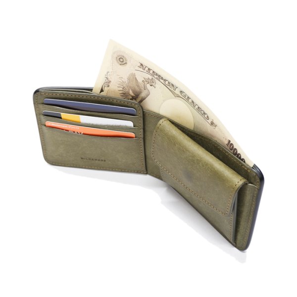 画像5: WILD SWANS(ワイルドスワンズ)GROUNDER(グラウンダー)2つ折りウォレット"プエブロ"/Grigio(グリージオ) (5)