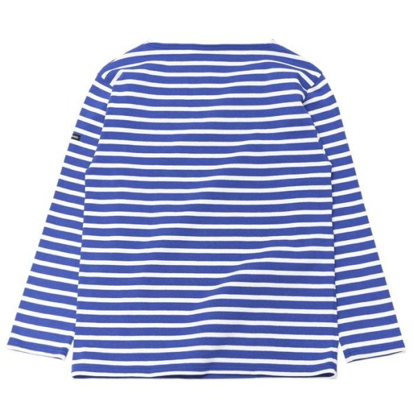 画像2: SAINT JAMES(セントジェームス)OUESSANT(ウエッソン)/GITANE×NEIGE(コバルトブルー×ホワイト) (2)