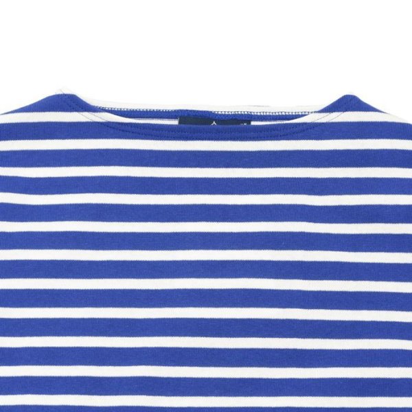 画像3: SAINT JAMES(セントジェームス)OUESSANT(ウエッソン)/GITANE×NEIGE(コバルトブルー×ホワイト) (3)