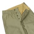 画像3: Nigel Cabourn（ナイジェル・ケーボン）NEW BASIC CHINO PANT（ニューベーシックチノパンツ）LIGHT MOLESKIN/Green（グリーン）【裾上げ無料】 (3)