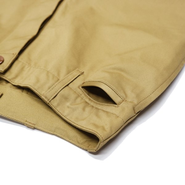 画像5: Nigel Cabourn（ナイジェル・ケーボン）NEW BASIC CHINO PANT（ニューベーシックチノパンツ）"WEST POINT" / Beige（ベージュ）【裾上げ無料】 (5)