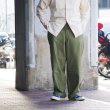 画像9: Nigel Cabourn（ナイジェル・ケーボン）NEW BASIC CHINO PANT（ニューベーシックチノパンツ）LIGHT MOLESKIN/Green（グリーン）【裾上げ無料】 (9)