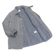 画像8: Post O'Alls（ポストオーバーオールズ）POST43（ポスト43）Reverse Liberty Stripe/Indigo（インディゴ） (8)