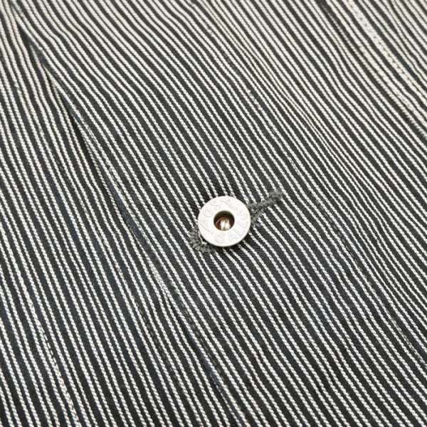 画像9: ＜40%OFF＞Post O'Alls（ポストオーバーオールズ）POST43（ポスト43）"Reverse Liberty Stripe" / Indigo（インディゴ）※Mサイズのみ (9)