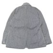 画像2: Post O'Alls（ポストオーバーオールズ）POST43（ポスト43）Reverse Liberty Stripe/Indigo（インディゴ） (2)