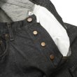画像6: blurhms ROOTSTOCK（ブラームスルーツストック）12.9oz Selvage Denim Pants（12.9ozセルヴィッチデニムパンツ）"STANDARD" / Black（ブラック）【裾上げ無料】 (6)