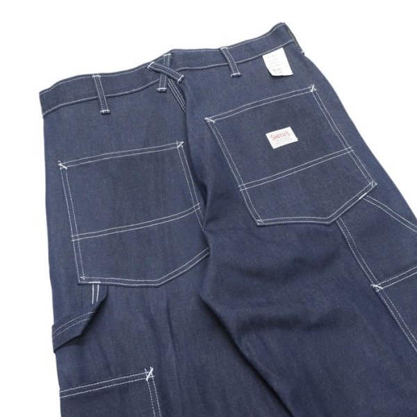 画像5: SMITH'S AMERICAN（スミスアメリカン）CHARIE PANTS THE ORIGINAL（ペインターパンツ）"Made in USA" / Indigo Denim（インディゴデニム）※ノンウォッシュ【裾上げ無料】 (5)