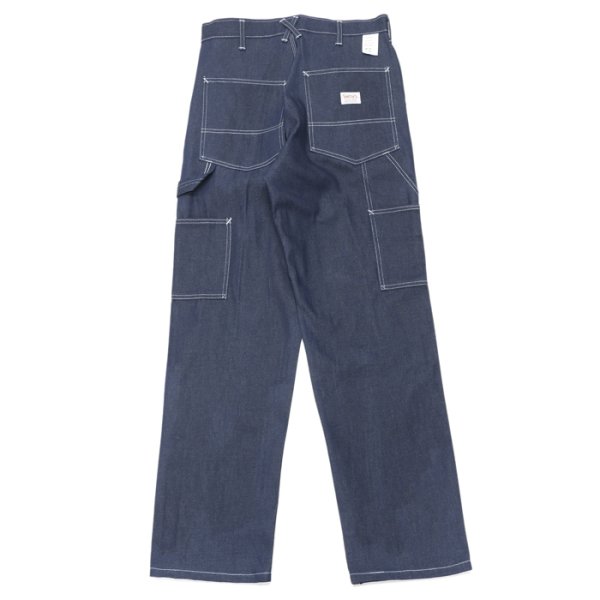 画像2: SMITH'S AMERICAN（スミスアメリカン）CHARIE PANTS THE ORIGINAL（ペインターパンツ）"Made in USA" / Indigo Denim（インディゴデニム）※ノンウォッシュ【裾上げ無料】 (2)