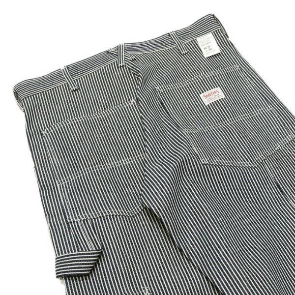 画像5: SMITH'S AMERICAN(スミスアメリカン)CHARIE PANTS THE ORIGINAL(ペインターパンツ)"Made in USA" / Hickory Stripe(ヒッコリーストライプ)※ノンウォッシュ【裾上げ無料】 (5)