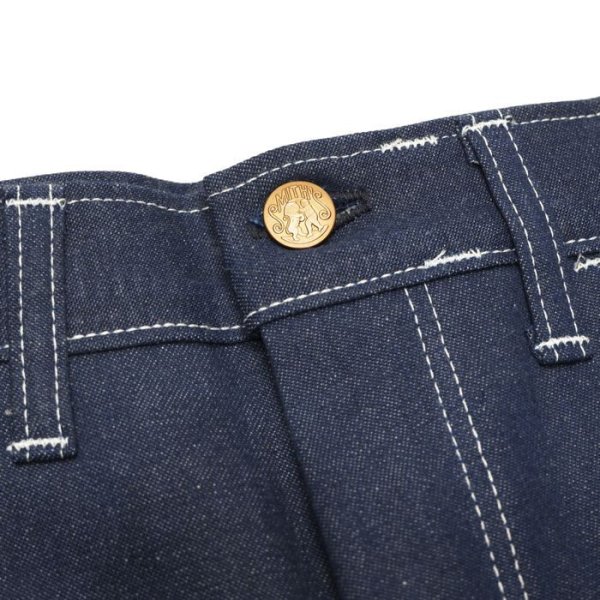 画像9: SMITH'S AMERICAN（スミスアメリカン）CHARIE PANTS THE ORIGINAL（ペインターパンツ）"Made in USA" / Indigo Denim（インディゴデニム）※ノンウォッシュ【裾上げ無料】 (9)