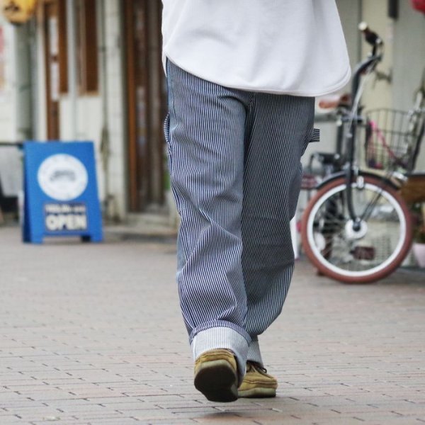 画像15: SMITH'S AMERICAN(スミスアメリカン)CHARIE PANTS THE ORIGINAL(ペインターパンツ)"Made in USA" / Hickory Stripe(ヒッコリーストライプ)※ノンウォッシュ【裾上げ無料】 (15)