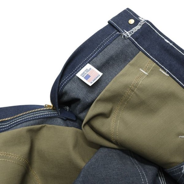 画像11: SMITH'S AMERICAN（スミスアメリカン）CHARIE PANTS THE ORIGINAL（ペインターパンツ）"Made in USA" / Indigo Denim（インディゴデニム）※ノンウォッシュ【裾上げ無料】 (11)