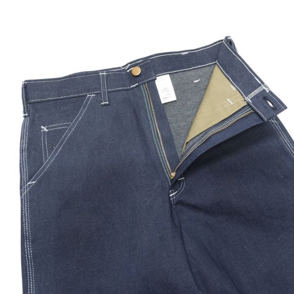 画像3: SMITH'S AMERICAN（スミスアメリカン）CHARIE PANTS THE ORIGINAL（ペインターパンツ）"Made in USA" / Indigo Denim（インディゴデニム）※ノンウォッシュ【裾上げ無料】 (3)