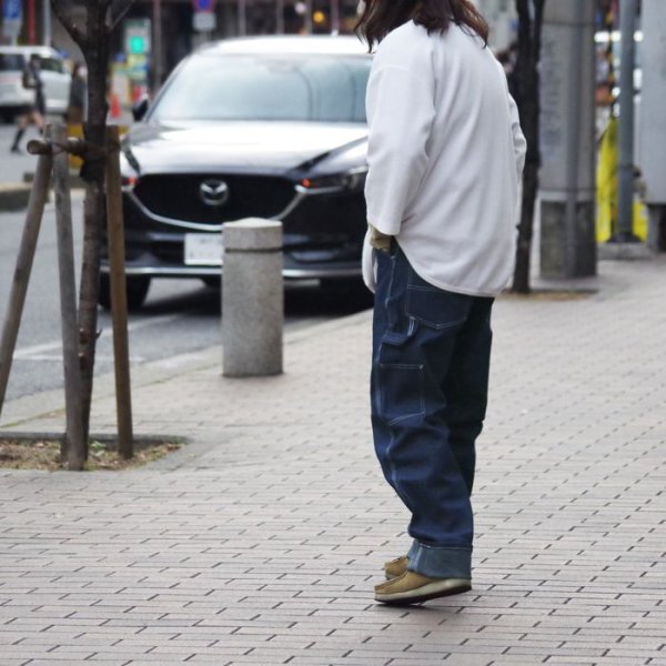 画像14: SMITH'S AMERICAN（スミスアメリカン）CHARIE PANTS THE ORIGINAL（ペインターパンツ）"Made in USA" / Indigo Denim（インディゴデニム）※ノンウォッシュ【裾上げ無料】 (14)