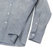 画像5: INDIVIDUALIZED SHIRTS（インディビジュアライズドシャツ）Classic Fit B.D. Shirt（クラシックフィットボタンダウンシャツ）"RIGID CHAMBRAY"/Blue（ブルー）※14Hサイズのみ (5)