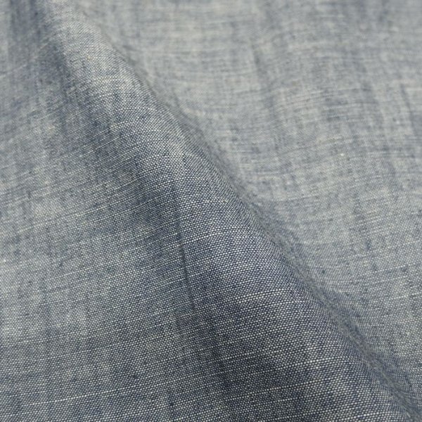 画像6: INDIVIDUALIZED SHIRTS(インディビジュアライズドシャツ)Classic Fit B.D. Shirt(クラシックフィットボタンダウンシャツ)"RIGID CHAMBRAY" / Blue(ブルー) (6)