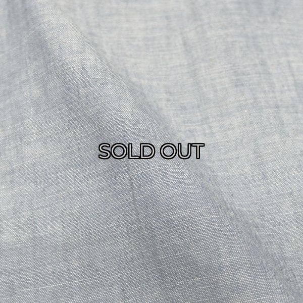 画像6: INDIVIDUALIZED SHIRTS（インディビジュアライズドシャツ）Classic Fit B.D. Shirt（クラシックフィットボタンダウンシャツ）"RIGID CHAMBRAY" / Blue（ブルー） (6)