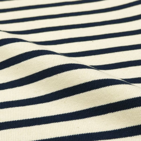 画像6: SAINT JAMES（セントジェームス）OUESSANT LOOSE（ウエッソン・ルーズ）"BORDER" / ECRU×MARINE（キナリ×マリン） (6)