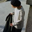 画像8: SAINT JAMES（セントジェームス）OUESSANT LOOSE（ウエッソン・ルーズ）"Women" / NEIGE×COOPER（ホワイト×杢ネイビー） (8)